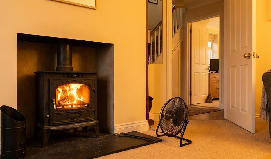 How to Circulate Heat from a Wood Stove to the Rest of the House