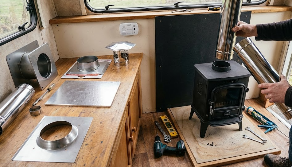 Full Installation Checklist for Caravan Wood Stoves