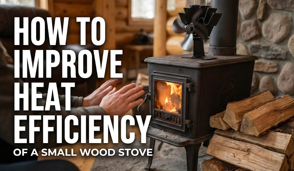 How to Improve Heat Efficiency of a Small Wood Stove