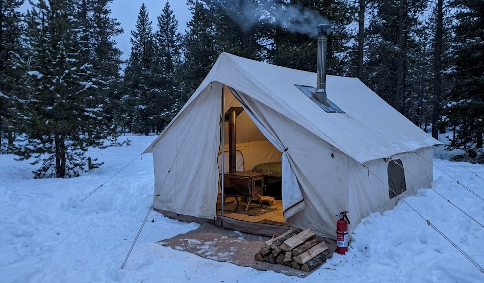 How to Safely Use a Tent Stove in Winter Conditions