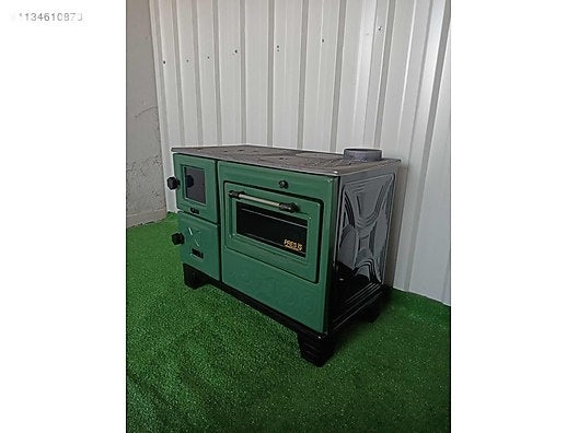 Burning Fireplace Wood Stove, Cast Iron Cooker Stove Farmhouse Stove With Oven 132 Lb-60 kg