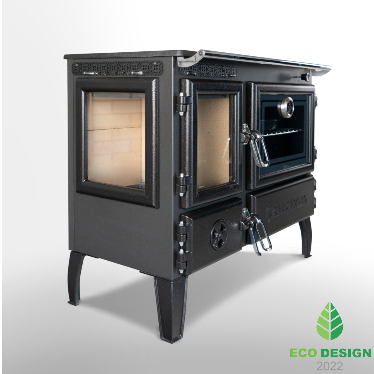 Wood Burning Stove for Cooking Baking Oven Cast Iron