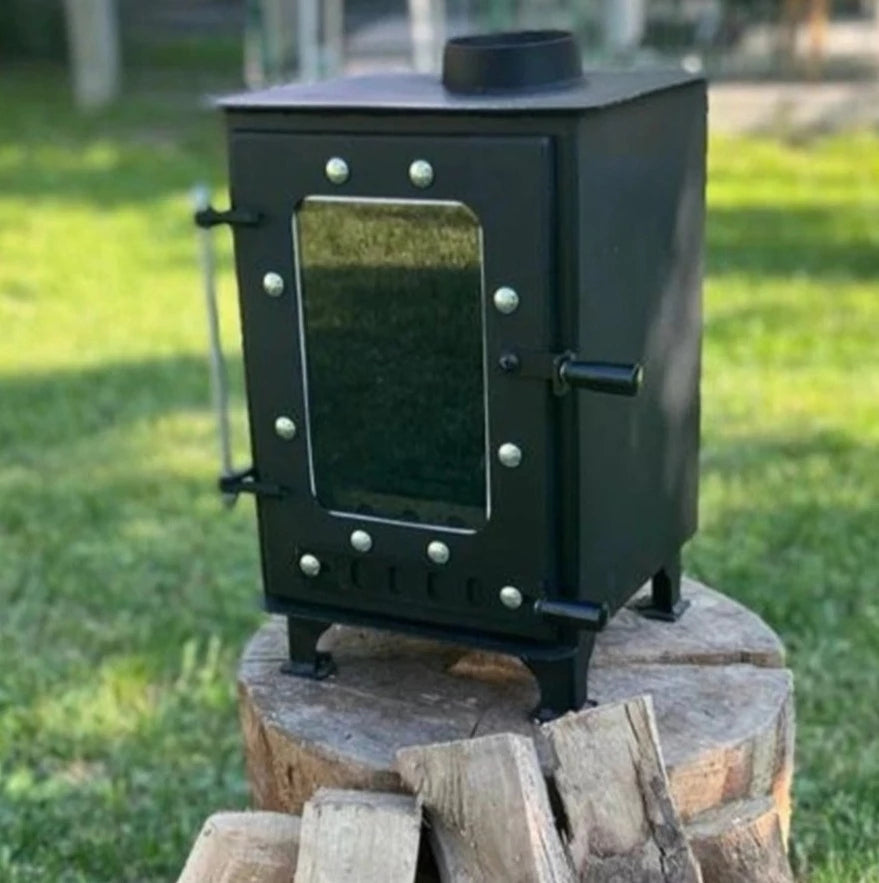 Diy Smallest Tent Stove Wood Burning Stove, Mini Wood Stove, Tiny