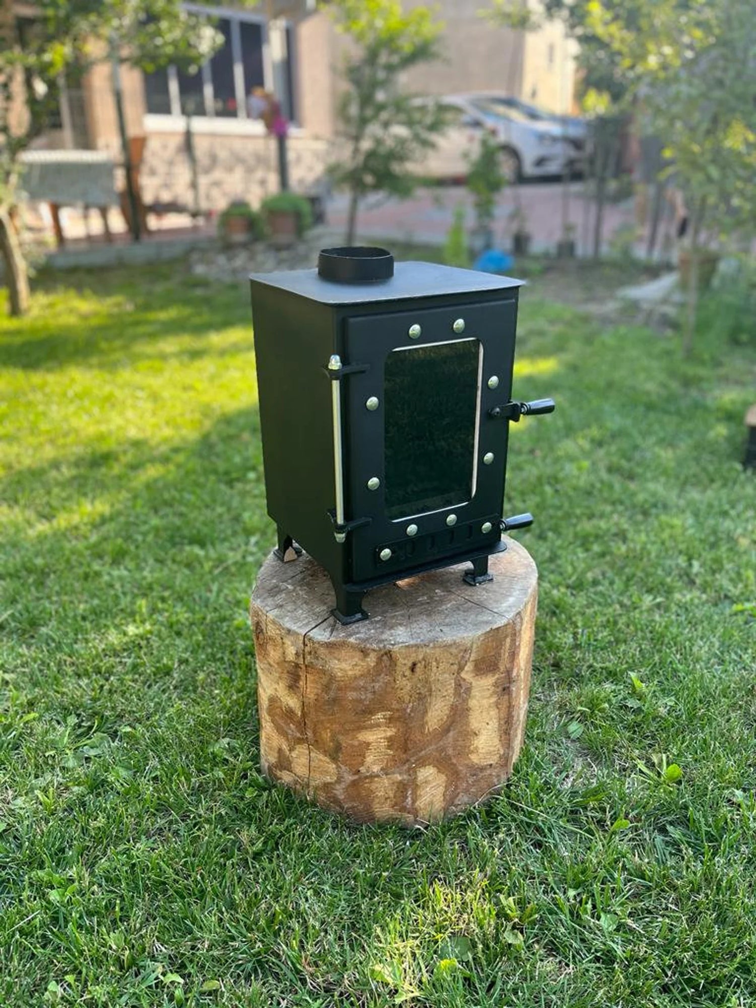 Tiny House and Caravan wood stove, Wood burning stove, Tent Stove